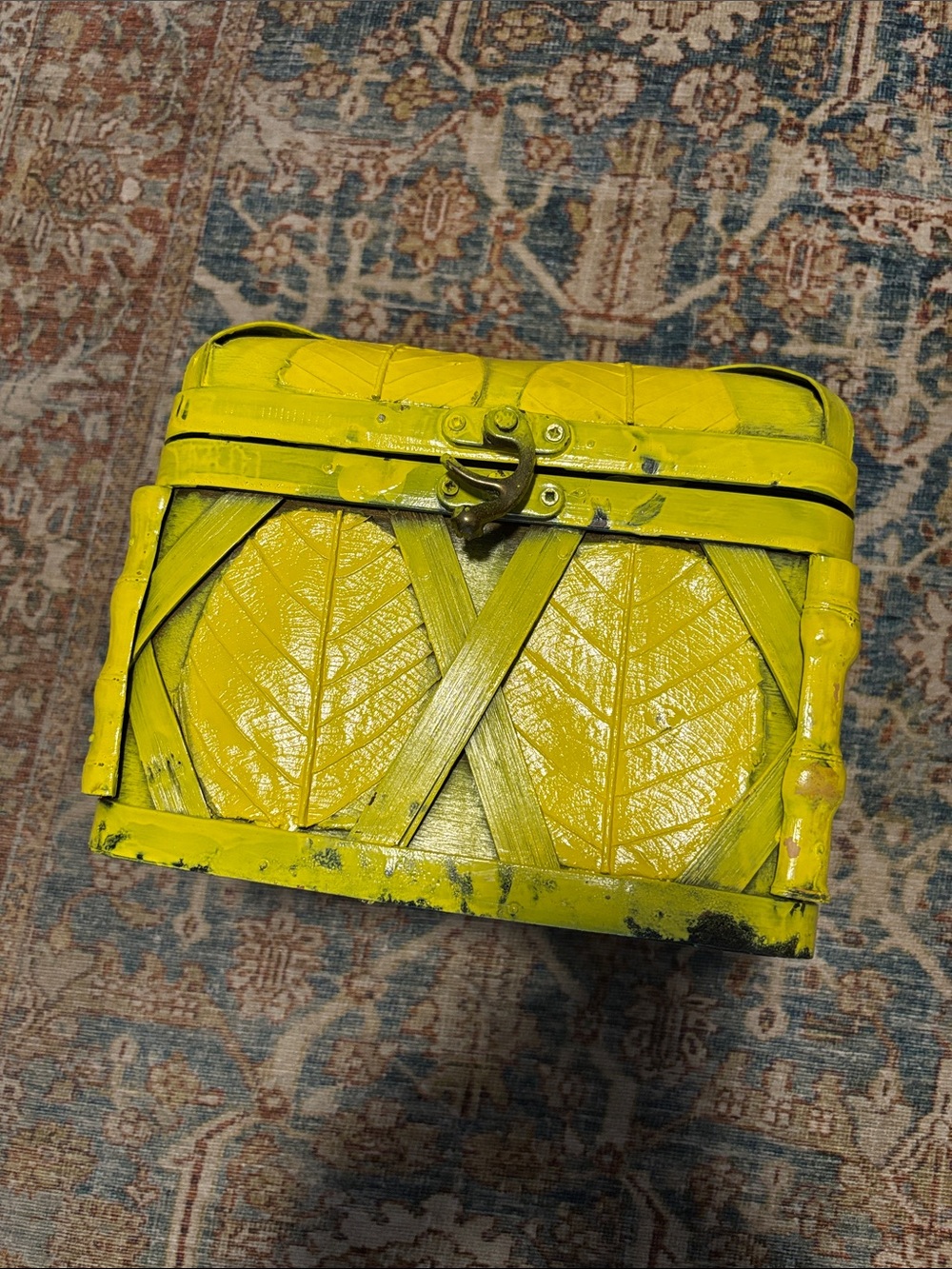 Rustic Yellow Box - Picture 2 of 7